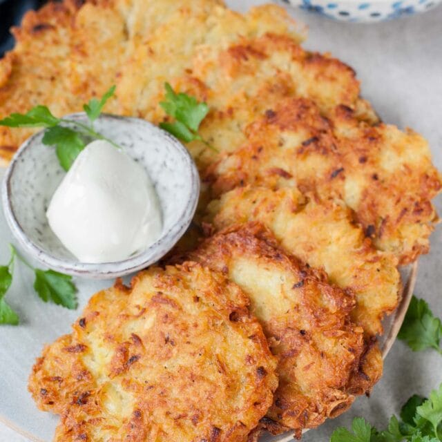 Polish Potato Pancakes Placki Ziemniaczane Everyday Delicious