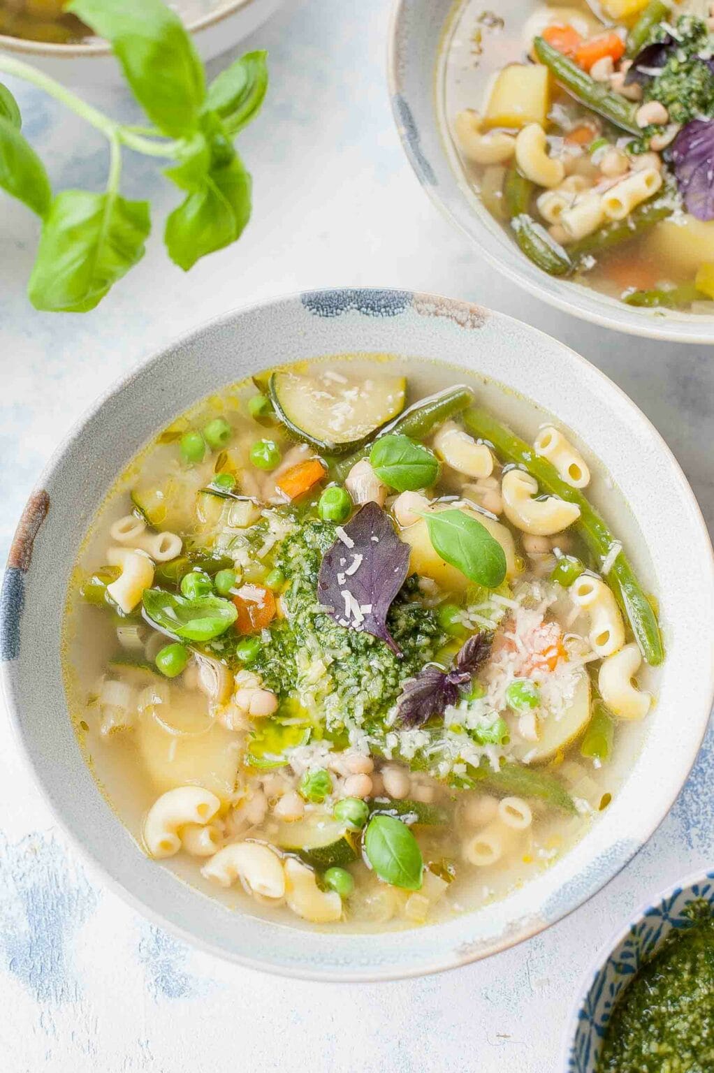 Pistou Soup - French vegetable soup (Soupe au Pistou)