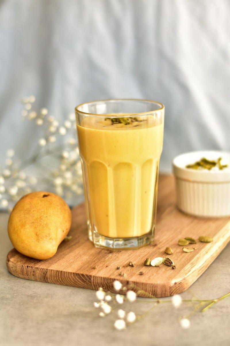 Sweet Lassi Recipe (Indian Yogurt Drink) - Indian Veggie Delight