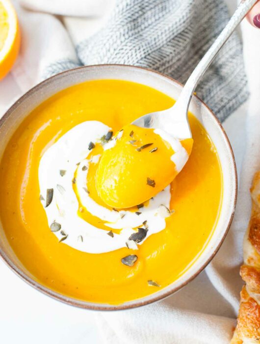 pumpkin ginger soup