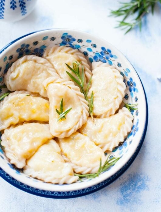 potato and cheese pierogi