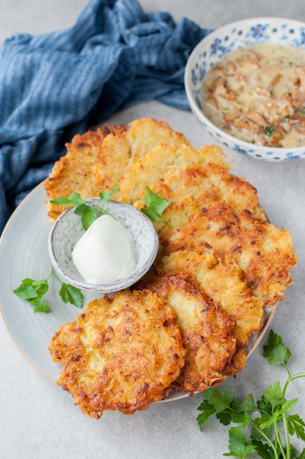 Polish Potato Pancakes (placki ziemniaczane) - Everyday Delicious