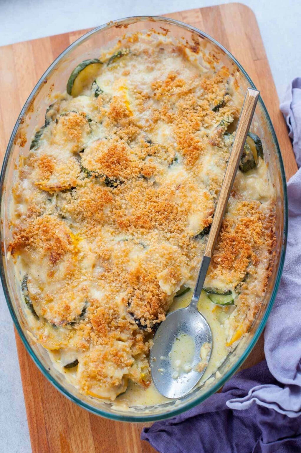 Zucchini Gratin (Cheesy Scalloped Zucchini) - Everyday Delicious