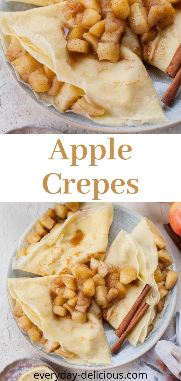 Apple crepes - Everyday Delicious