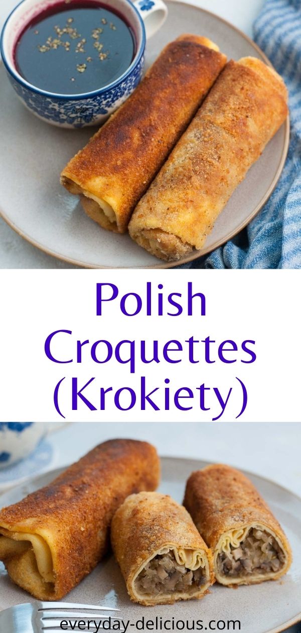 Krokiety recipe (Polish croquettes) - Everyday Delicious