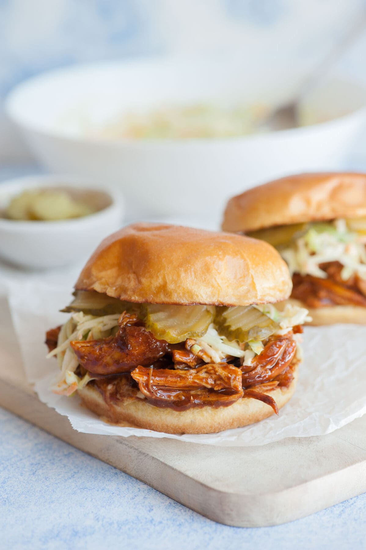 BBQ Pulled Chicken Sandwich - Everyday Delicious