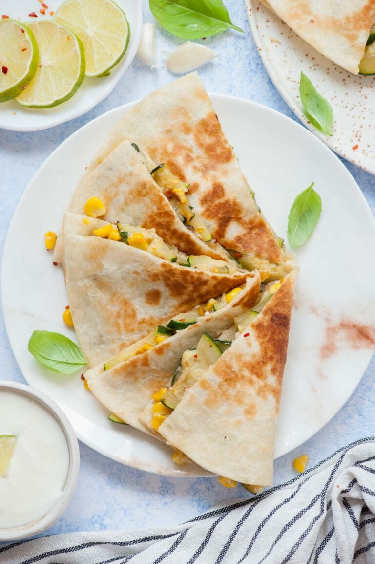 Zucchini Quesadilla - Everyday Delicious