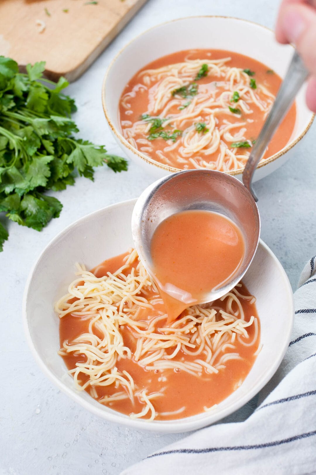 Polish Tomato Soup (zupa pomidorowa) - Everyday Delicious