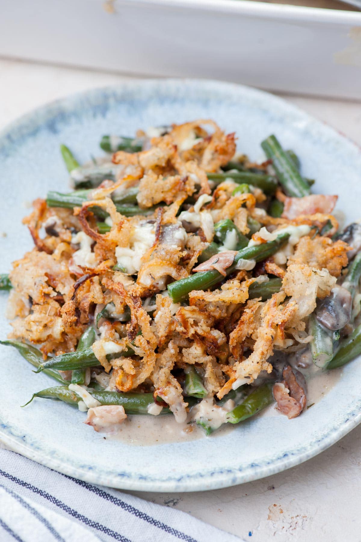 Green Bean Casserole (from scratch!) - Everyday Delicious