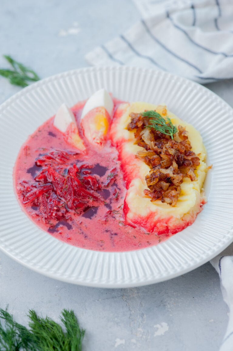 Barszcz - Polish Beet Soup - Everyday Delicious