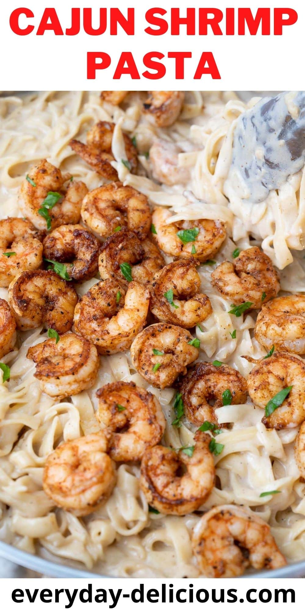 Cajun Shrimp Alfredo - Everyday Delicious