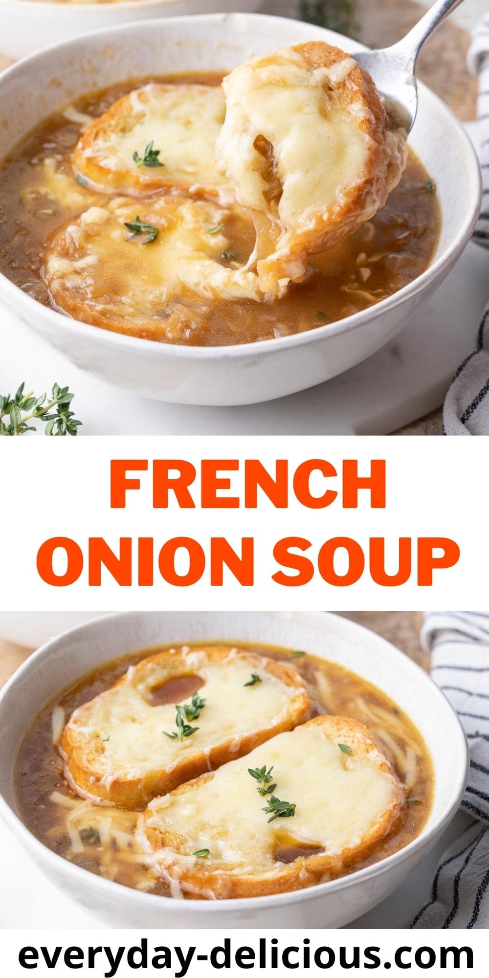 French Onion Soup - Everyday Delicious