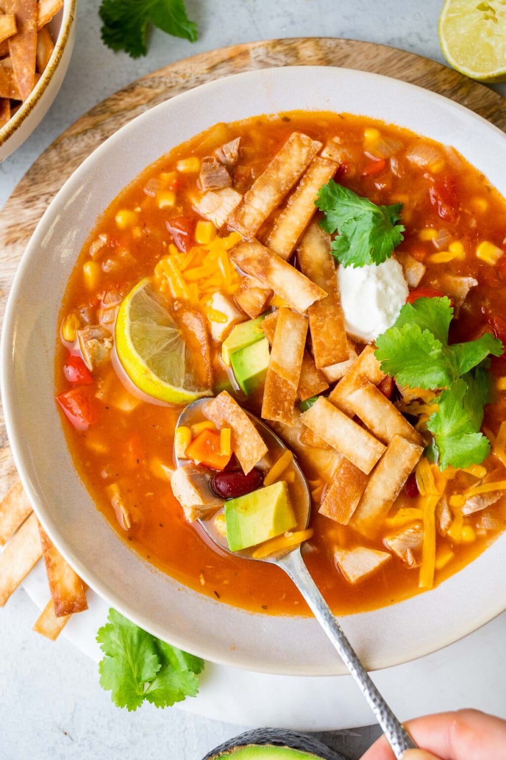 Turkey Tortilla Soup - Everyday Delicious