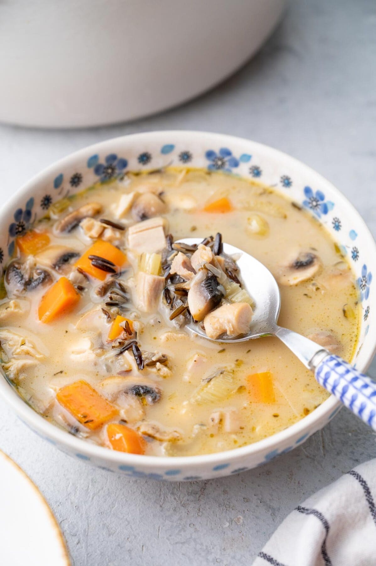 Turkey Wild Rice Soup - Everyday Delicious