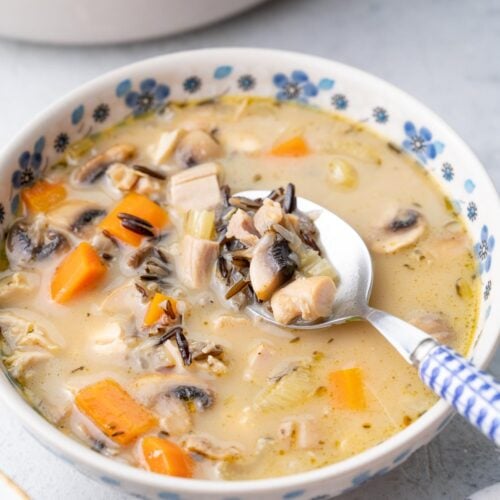 Turkey Wild Rice Soup - Everyday Delicious