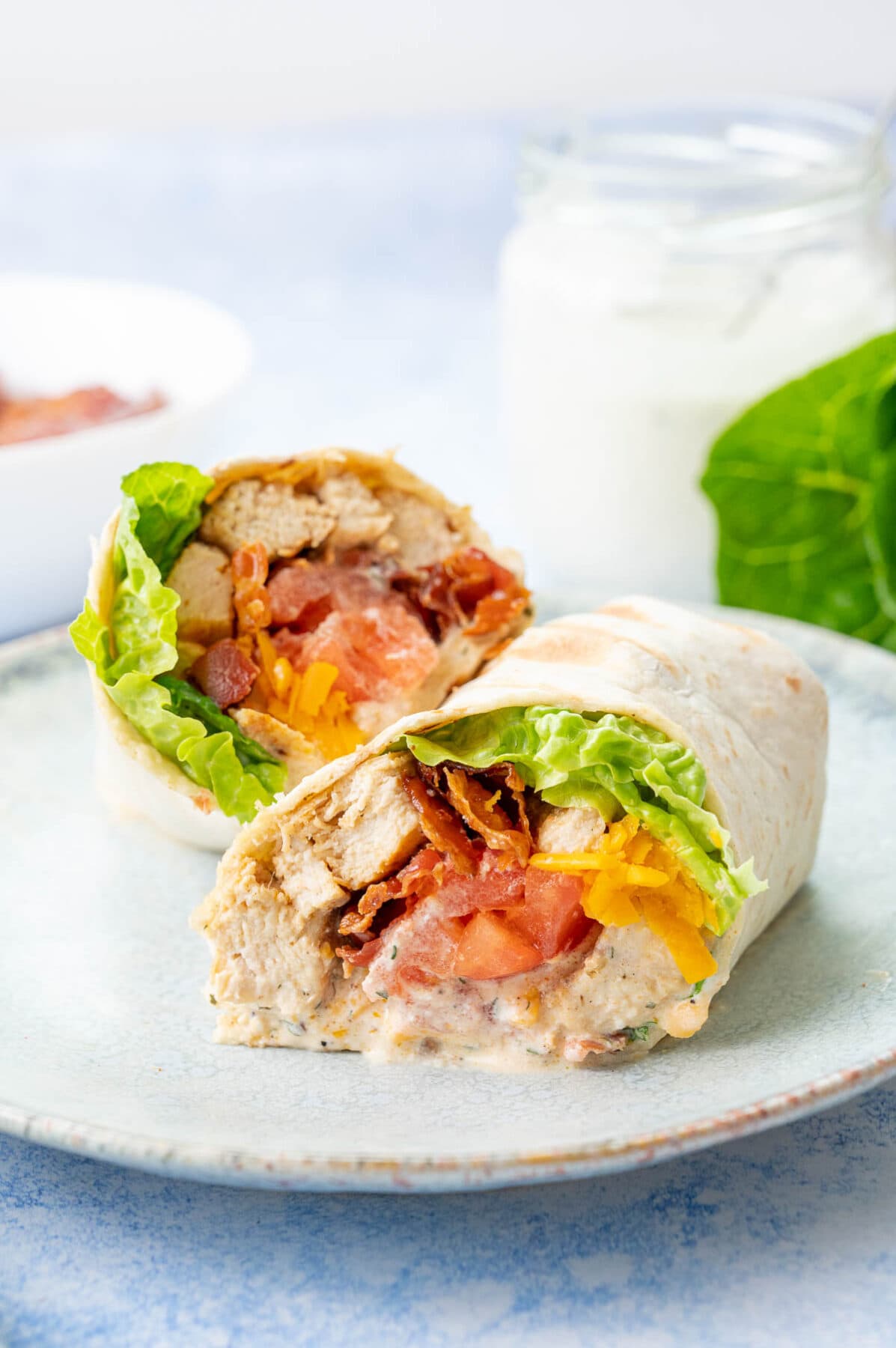 Chicken Bacon Ranch Wrap - Everyday Delicious