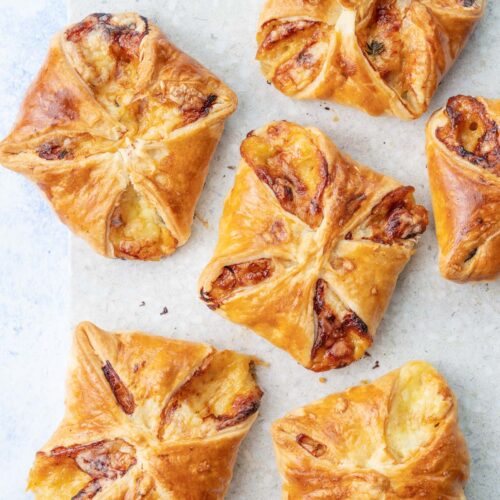 Ham and Cheese Puff Pastry - The Toasty Kitchen