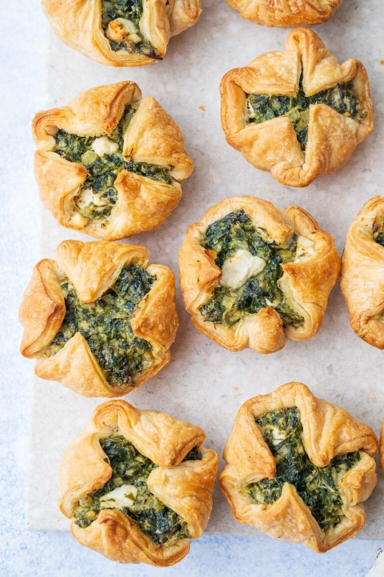 Spinach Puffs - Everyday Delicious