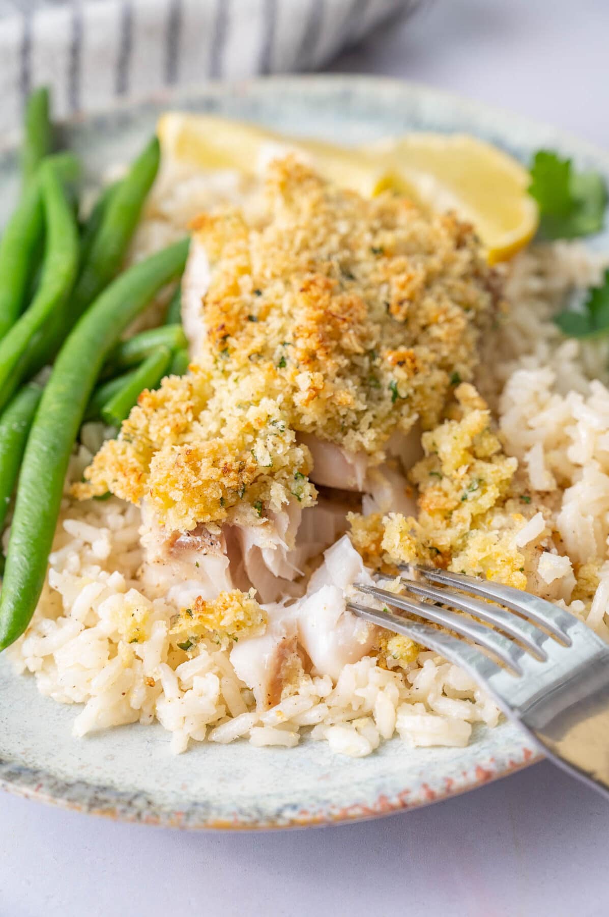 Parmesan Crusted Cod - Everyday Delicious