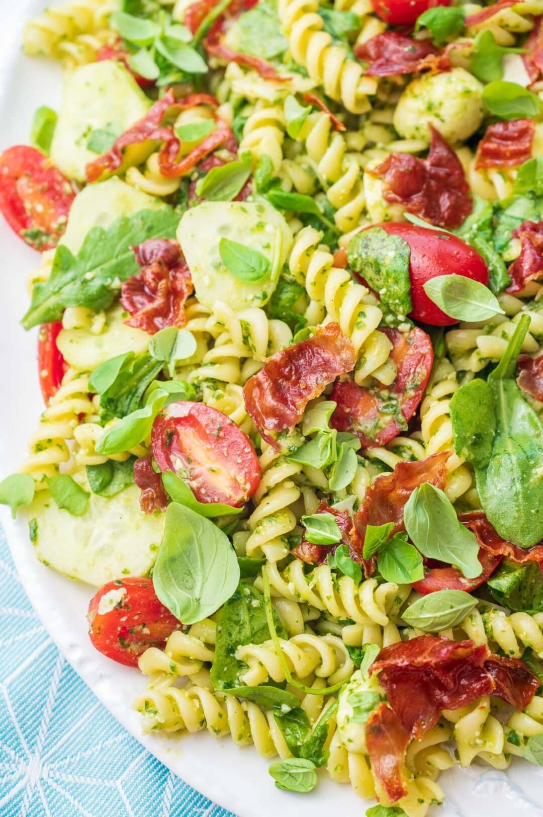 Pesto Pasta Salad - Everyday Delicious