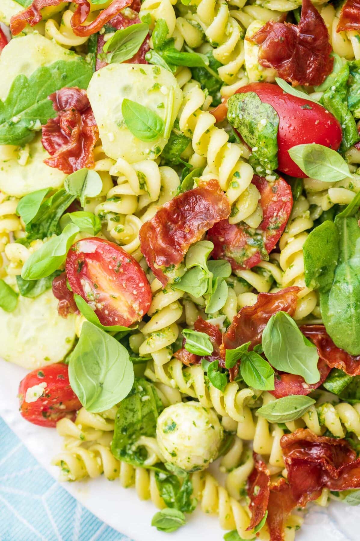 Pesto Pasta Salad - Everyday Delicious