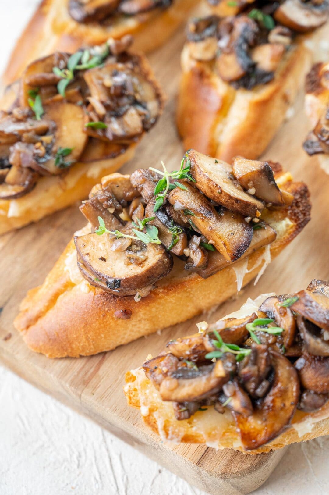 Mushroom Bruschetta - Everyday Delicious