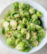 Parmesan Roasted Brussels Sprouts - Everyday Delicious