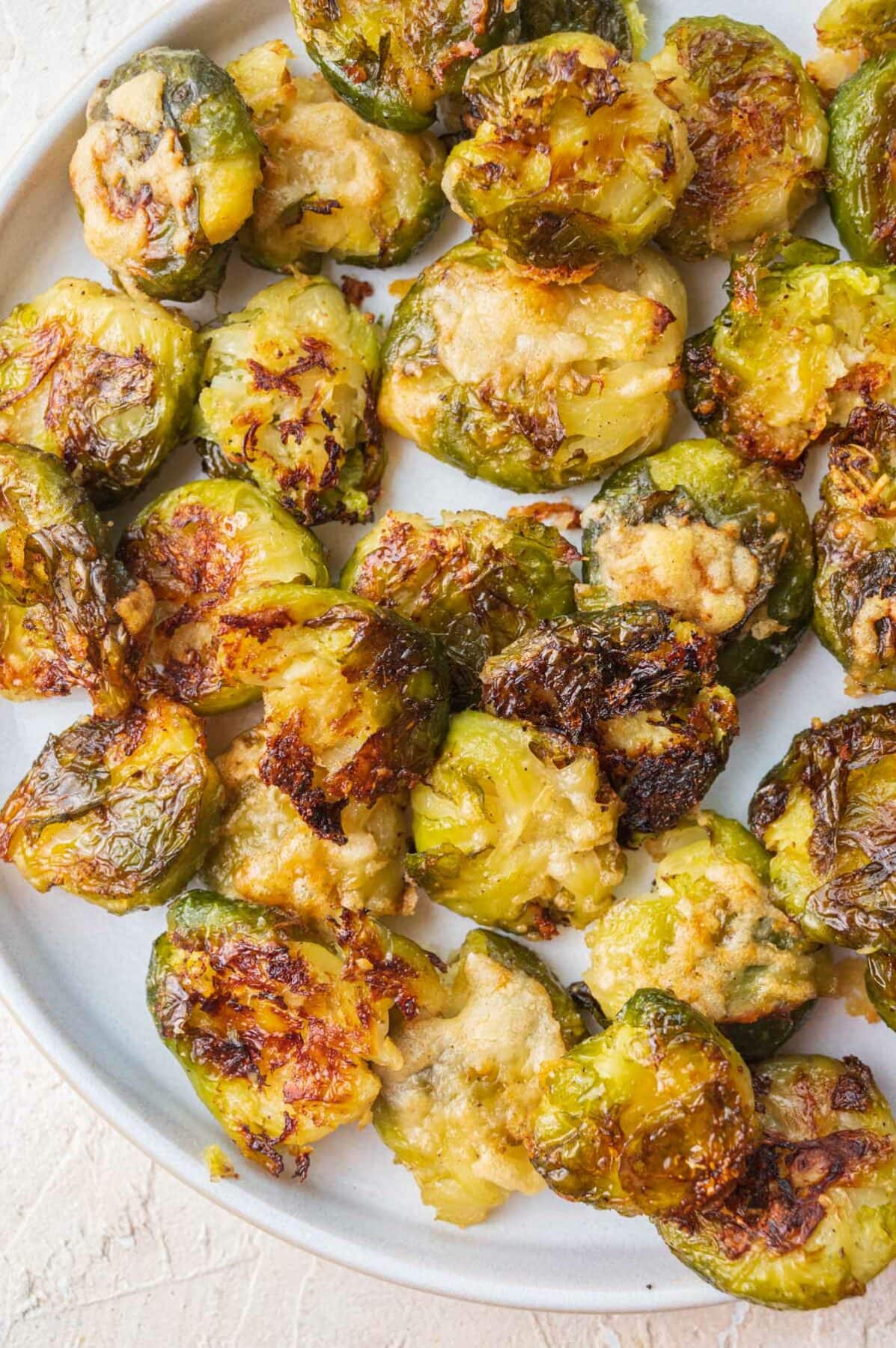 Smashed Brussels Sprouts - Everyday Delicious