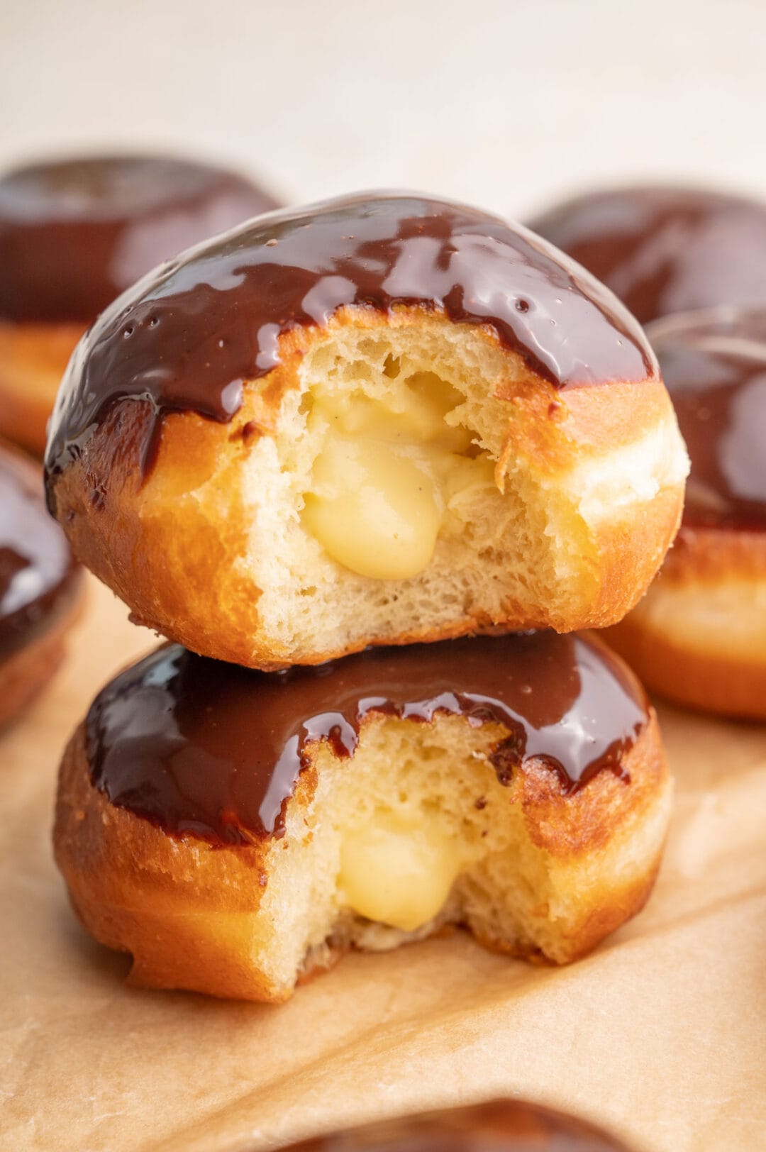 Boston Cream Donuts Everyday Delicious