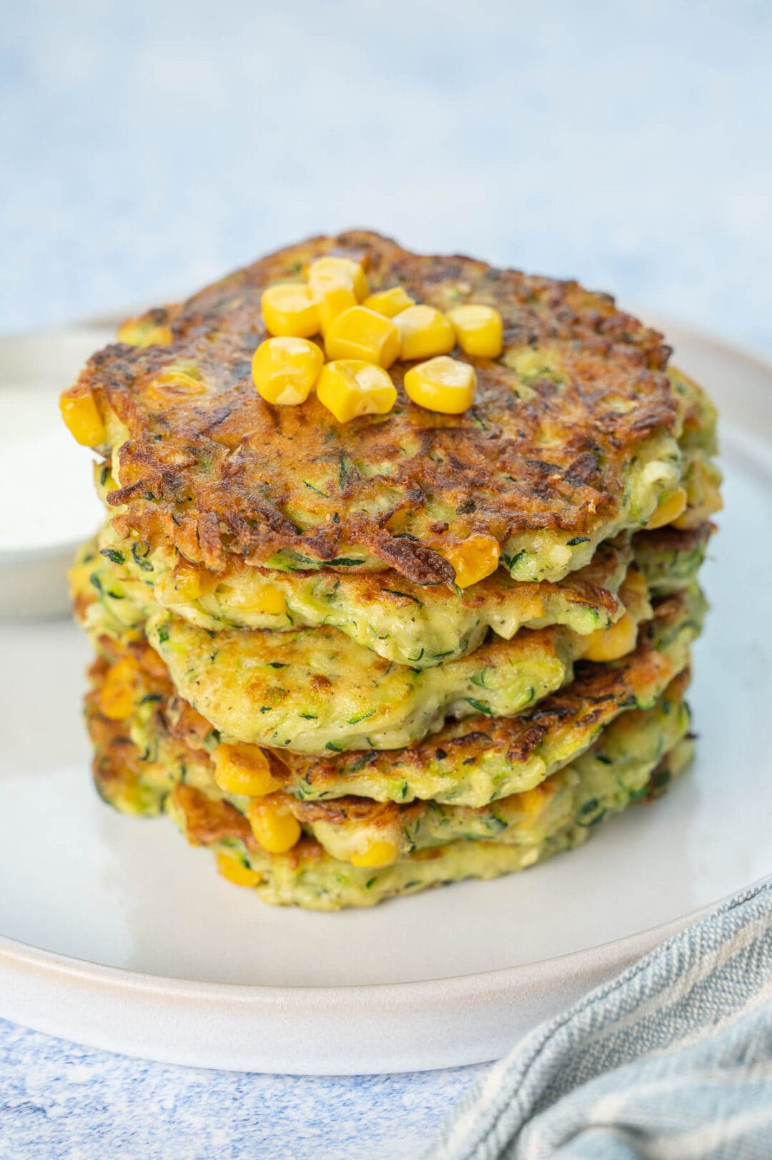 Zucchini Corn Fritters - Everyday Delicious