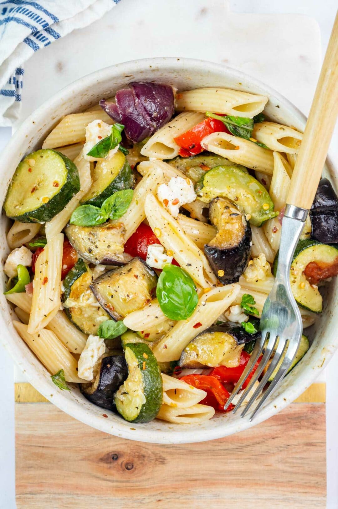 Roasted Vegetable Pasta Everyday Delicious 4619