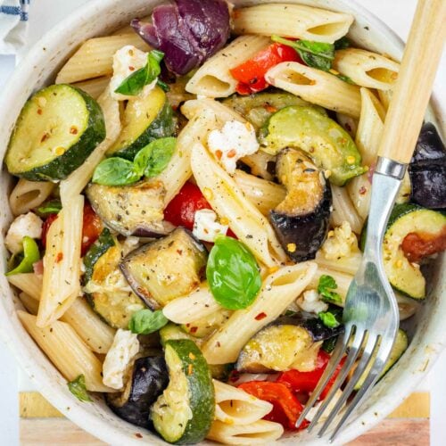 Roasted Vegetable Pasta Everyday Delicious