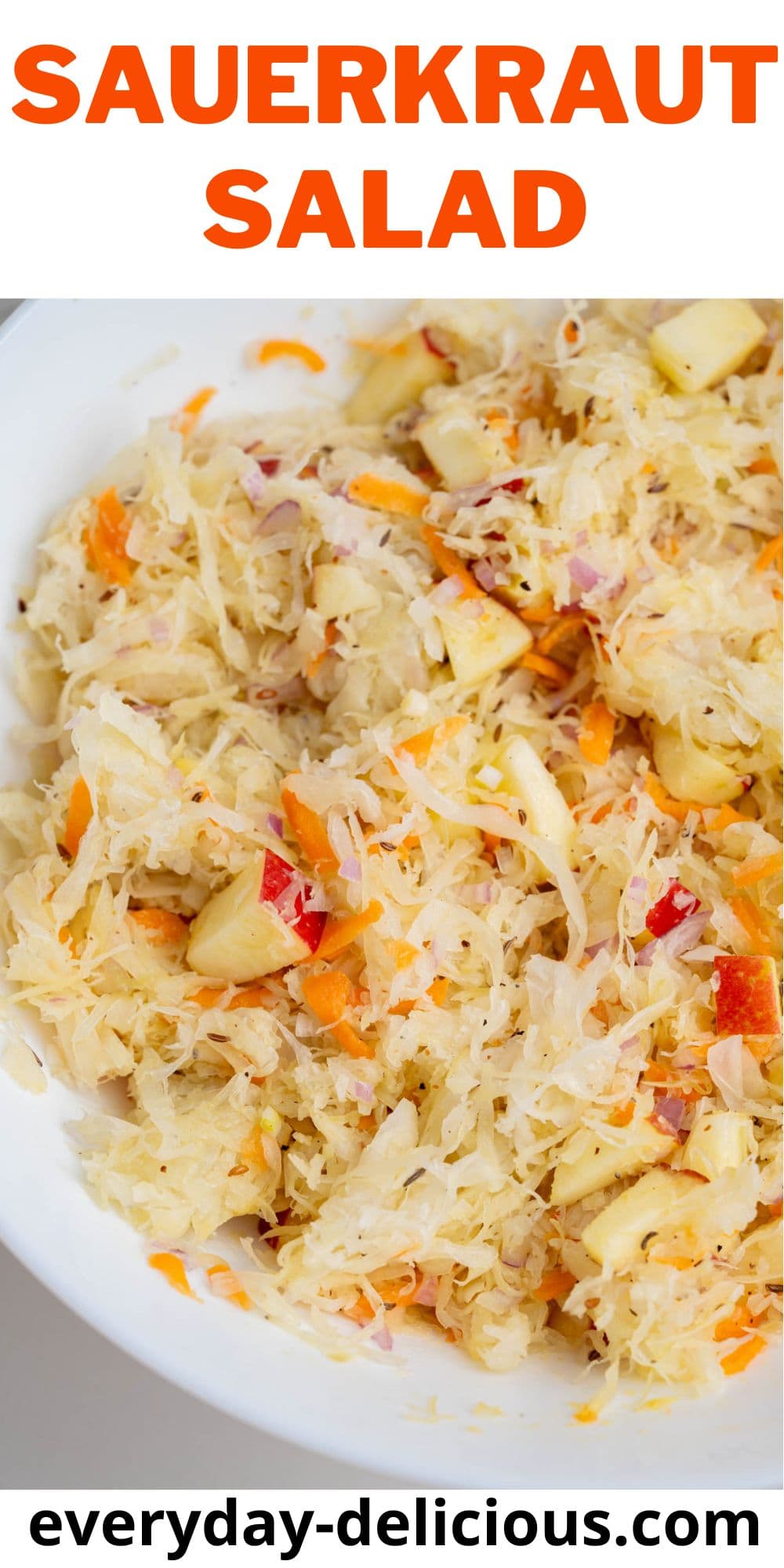 Sauerkraut Salad - Everyday Delicious