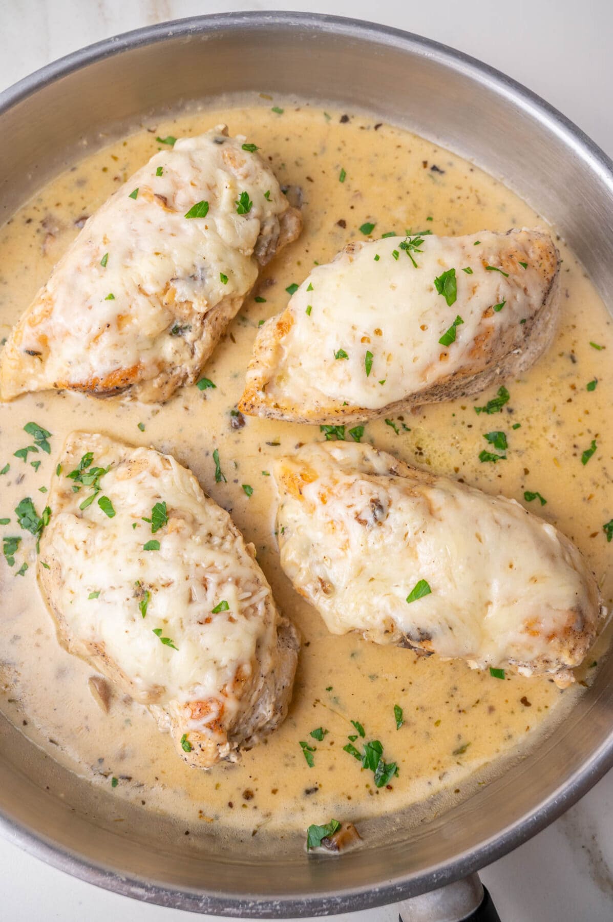 Mushroom Stuffed Chicken Breast - Everyday Delicious